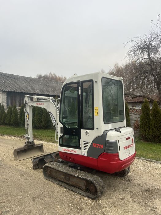 Minikoparka koparka Takeuchi TB219 2 tony ! Yanmar jcb kubota bobcat