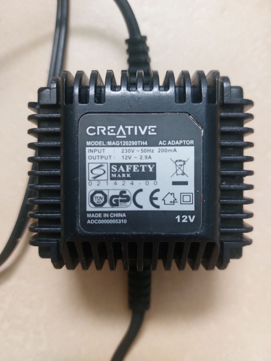 Продам блок живлення Creative 12V, 2,9 A