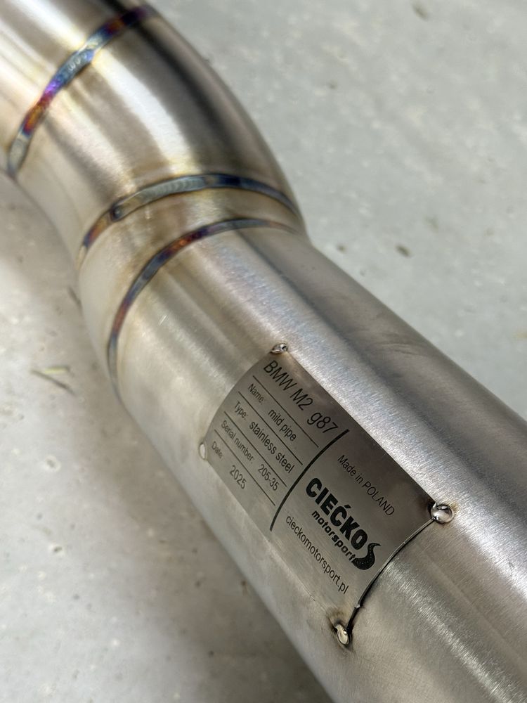 Wydech Exhaust Single mid-pipe - BMW M2/M3/M4 (G80/G81/G82/G83/G87)