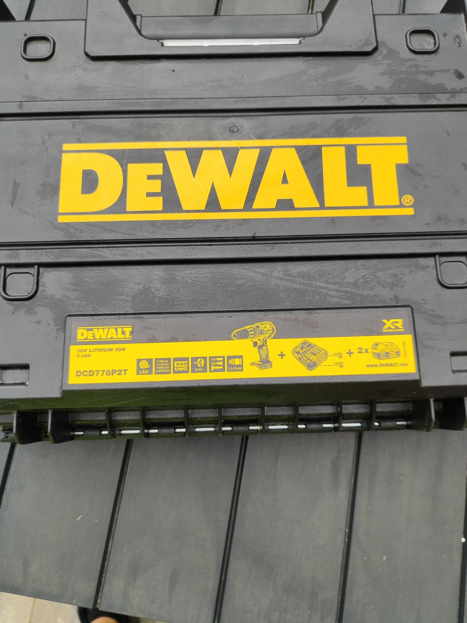 Walizka DeWalt Tstak do wkrętarki jak nowa