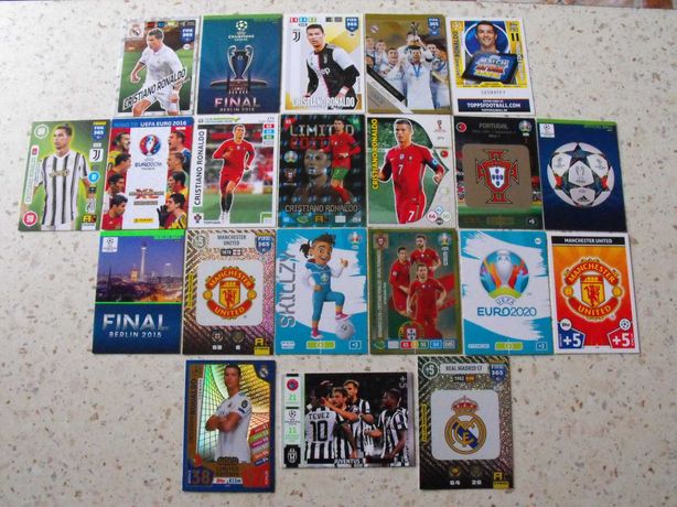 Karty piłkarskie PANINI , FIFA 365 i inne , CRISTIANO RONALDO .