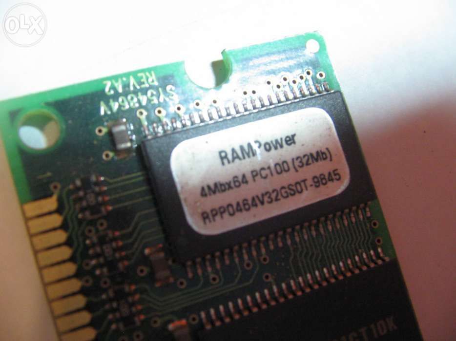 Memória Ram 32mb pc100