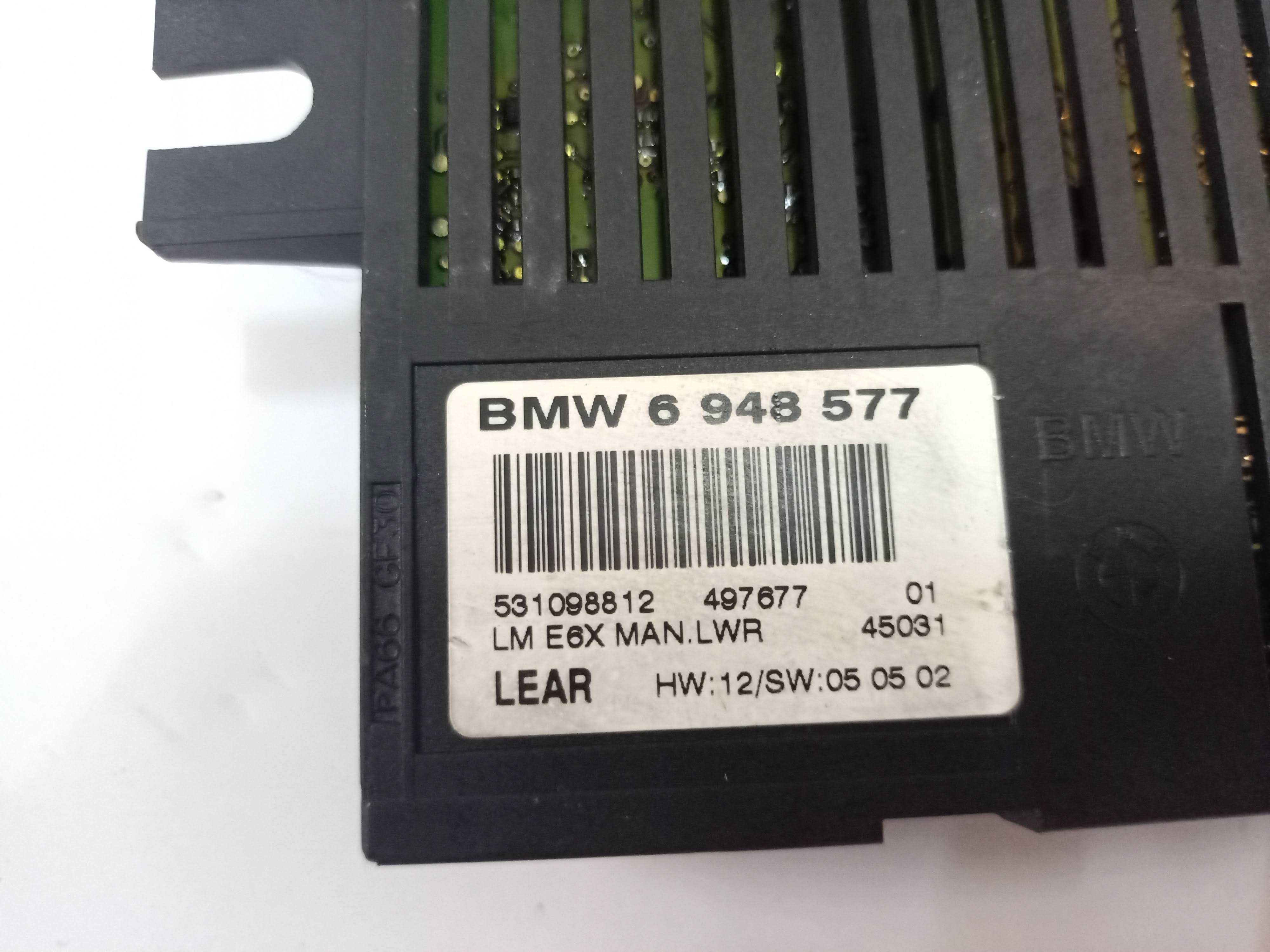 Moduł świateł Sterownik LM BMW E60 E61 E63 E64 E65 E66 MAN.LWR