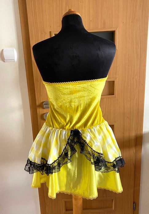 Strój przebranie bal karnawałowy Złotowłosa roz.S