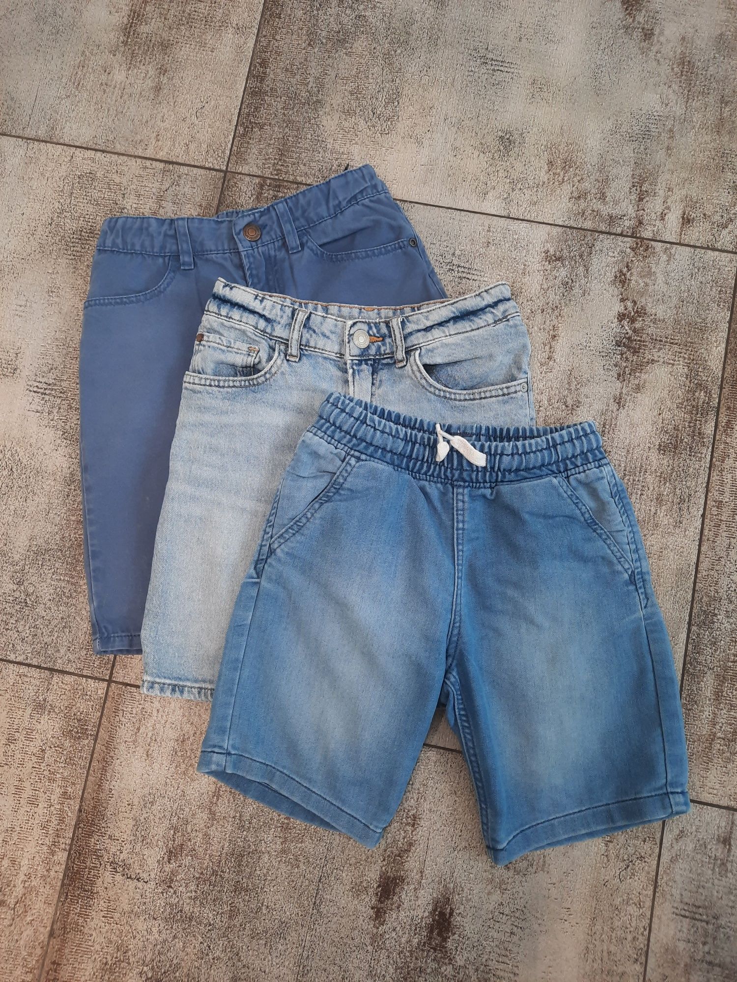 H&M spodnie spodenki chłopięce 116-122