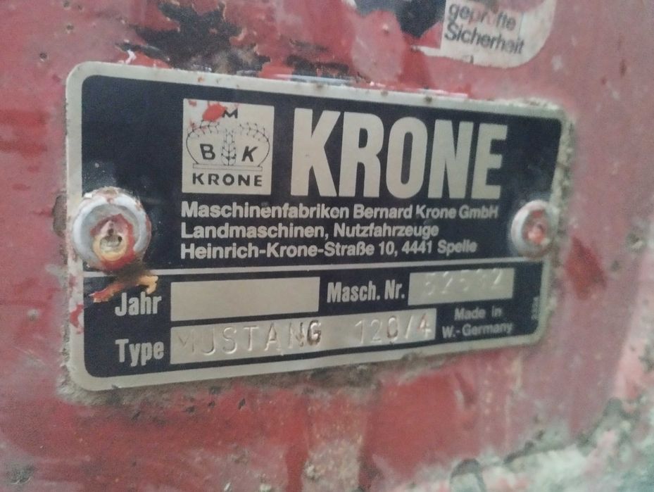pług Krone Mustang 120/4