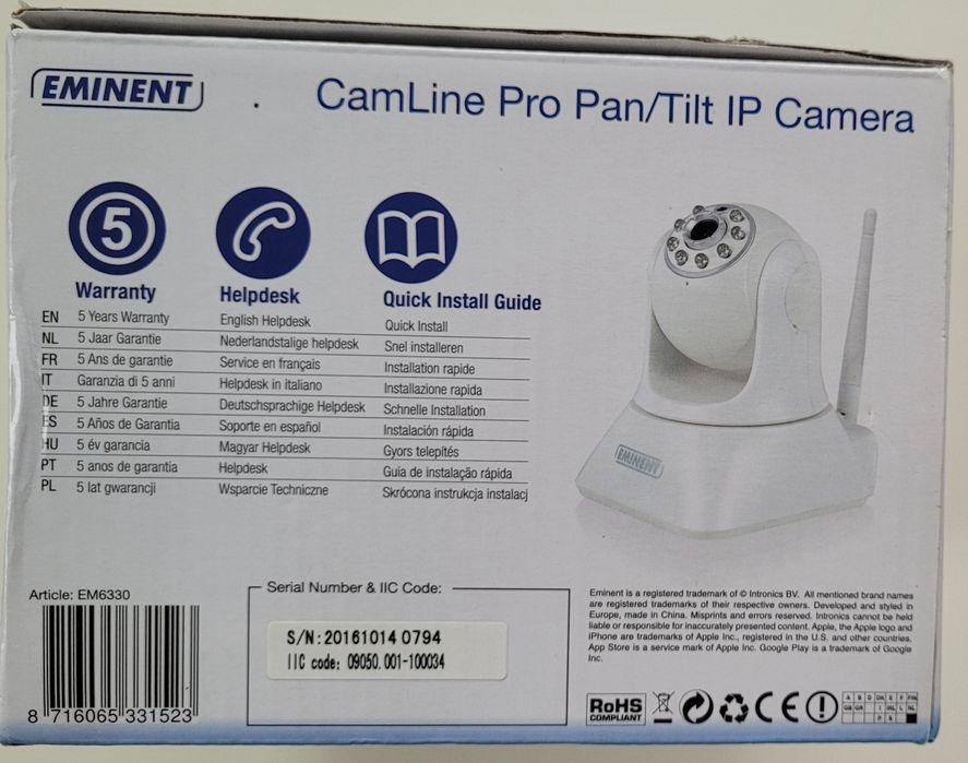Kamera IP monitoring