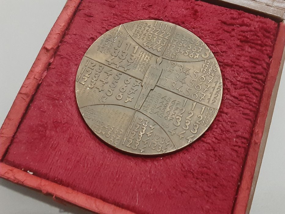Stary medal odznaczenie 1918 do 1968 Główny Urząd Statystyczny