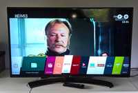 Telewizor LG LED 43 cale Full HD. Z tunerem DVB-T2, DVB-S2, Smart TV