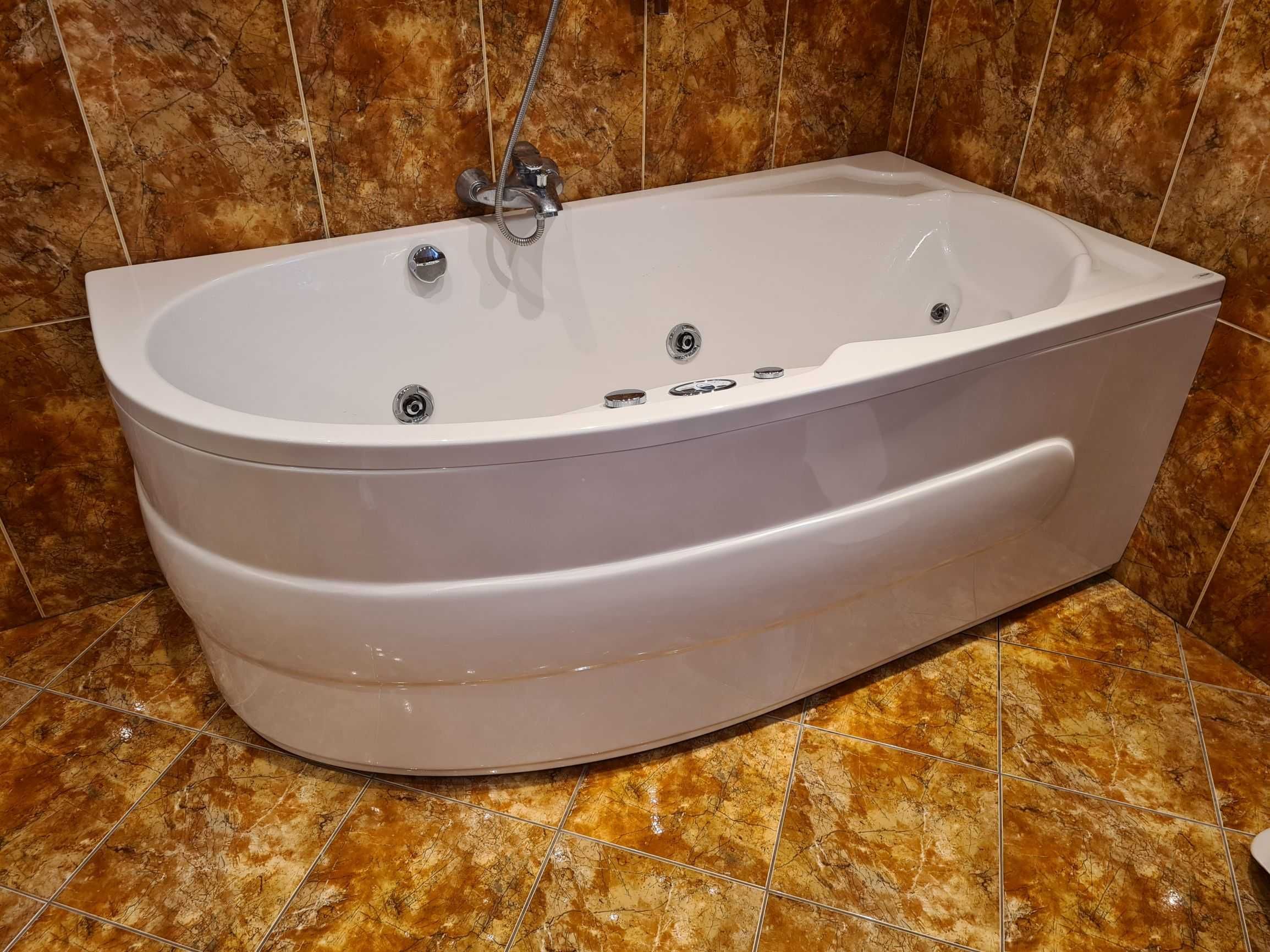 Wanna z hydromasażem Victory SPA jacuzzi wolnostojące domowe 175x90x64