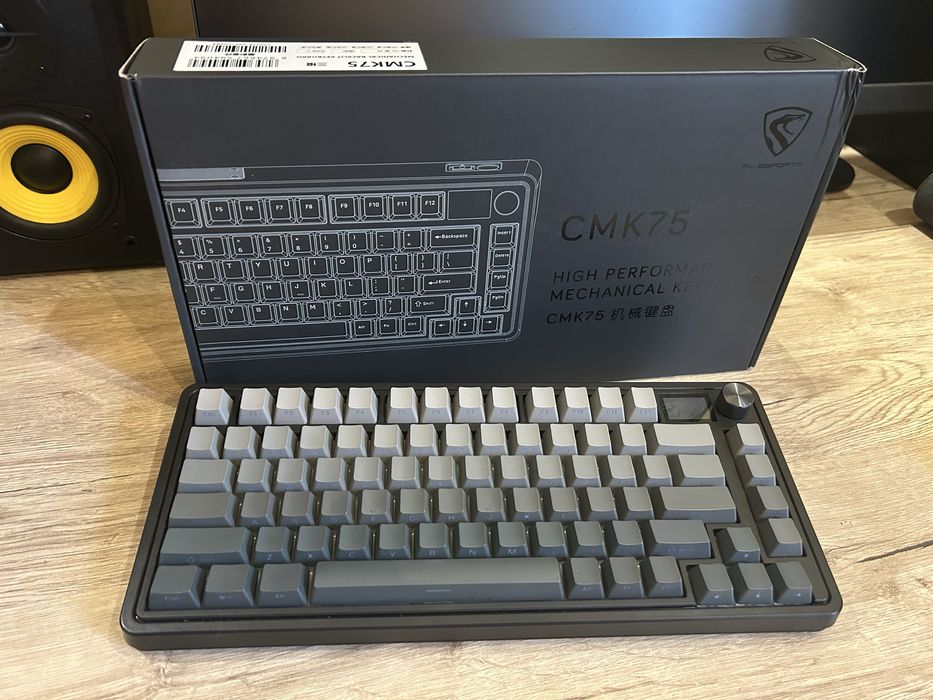 Механічна клавіатура FL Esports CMK75 POM ICE MINT