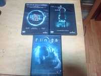 lote 19 dvds terror alguns raros ,saw