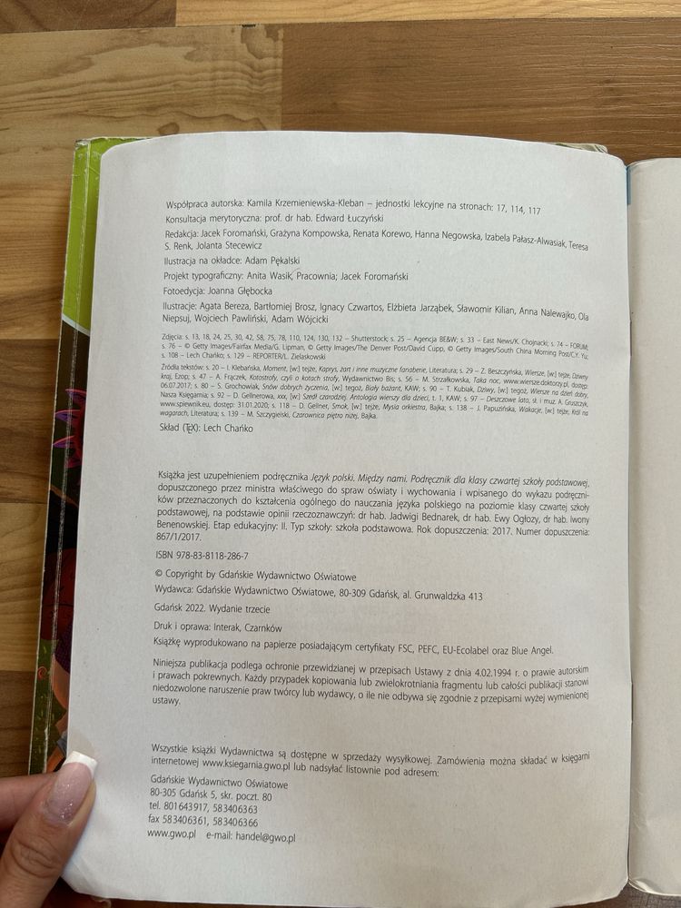 Język polski - Między nami GWO - klasa 4 - podręcznik + ćwiczenia