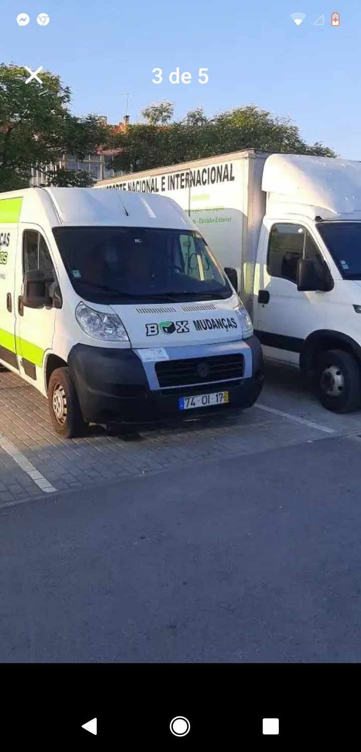 Mudanças transporte distribuição e box Portugal