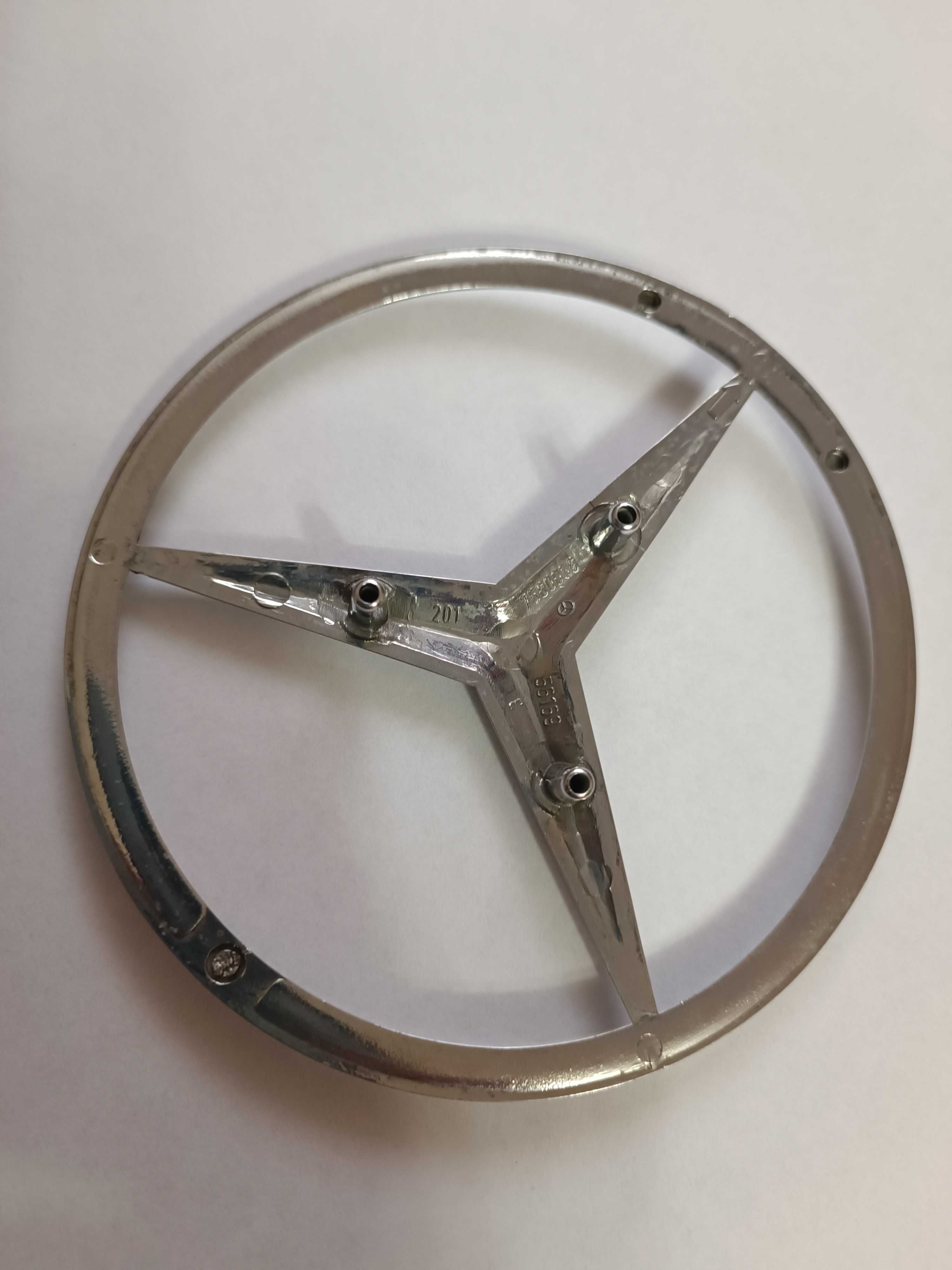 Znaczek Emblemat Mercedes średnica 10cm