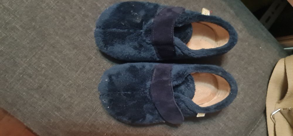 Pantufas Azuis Tamanho 30
