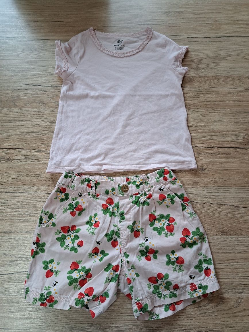 Komplet 110/116 h&m plus getry