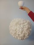 Zyrandol bialy ikea