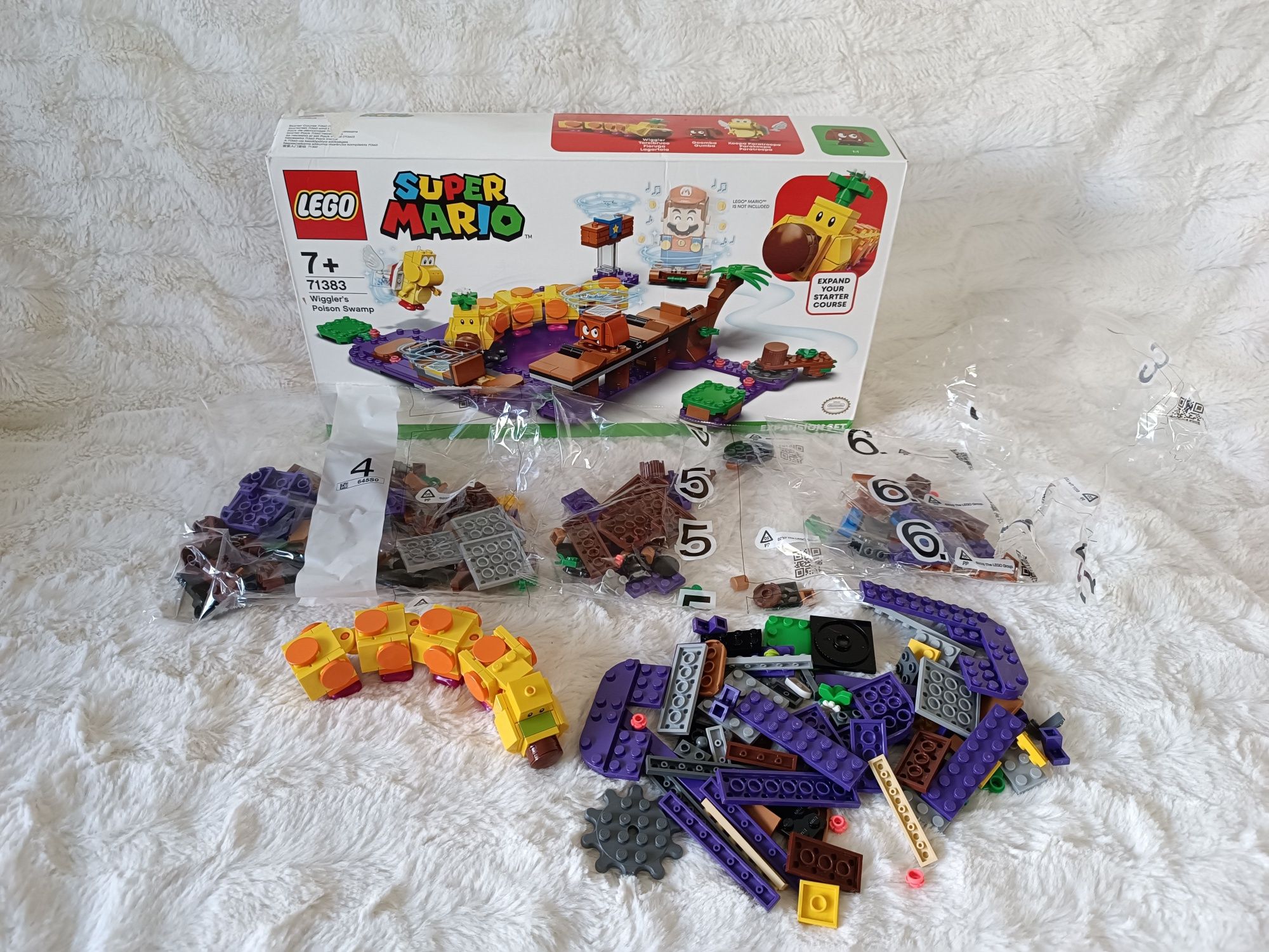 Klocki LEGO Mario 71383 Trujące bagno Wigglera