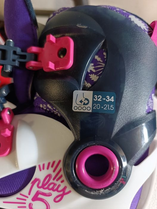 Patins em linha OXELO Decathlon 32 a 34