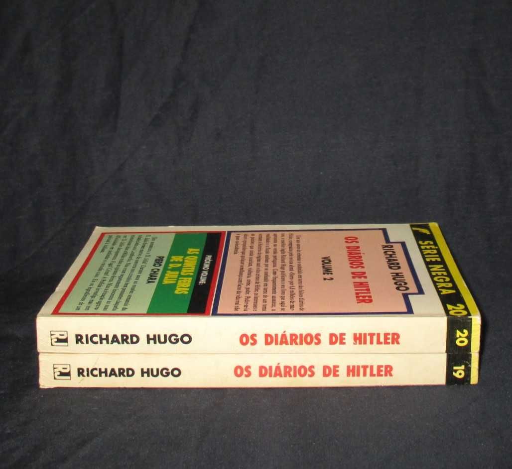 Livro Os Diários de Hitler Richard Hugo 2 Volumes Completo