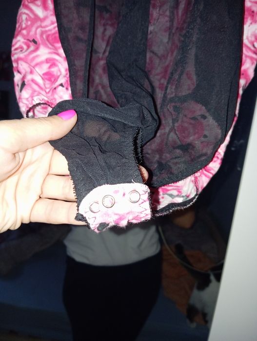 Śliczne body w kwiatowy wzór