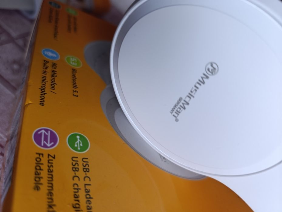 Słuchawki Bluetooth nauszne nowe super bass