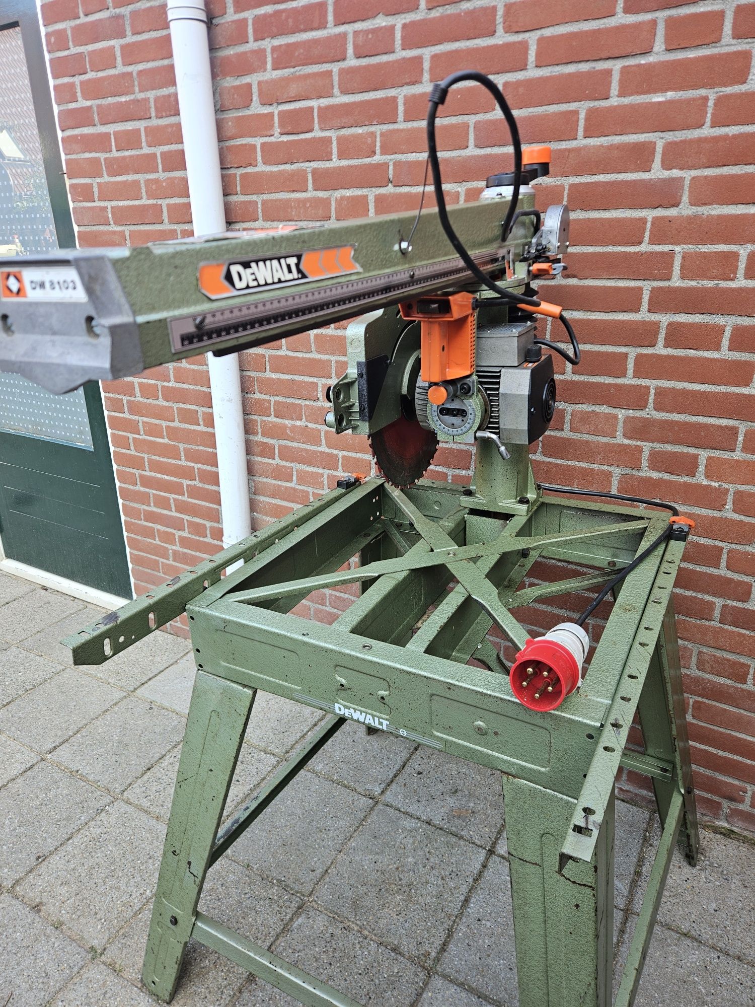 Dewalt dw 8103 piła radialna/ukośnica 380v/400v