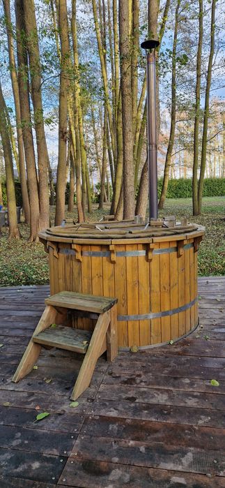 Balia ogrodowa,gorąca beczka