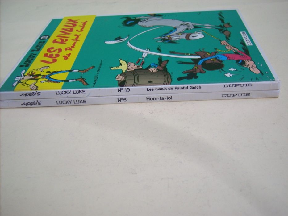 Lucky Luke Hors-la-Loi / Lucky Luke Les Rivaux de Painful Gulch