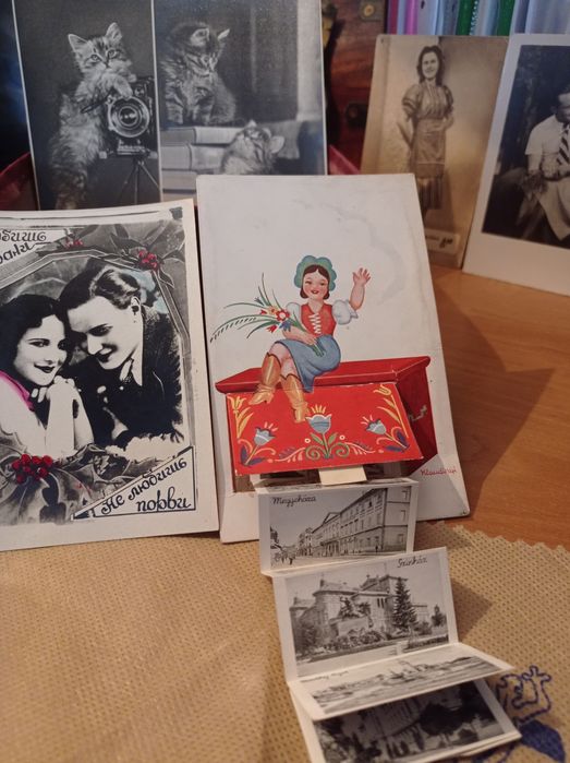 Открытки 40-50годов прошлого века для коллекций