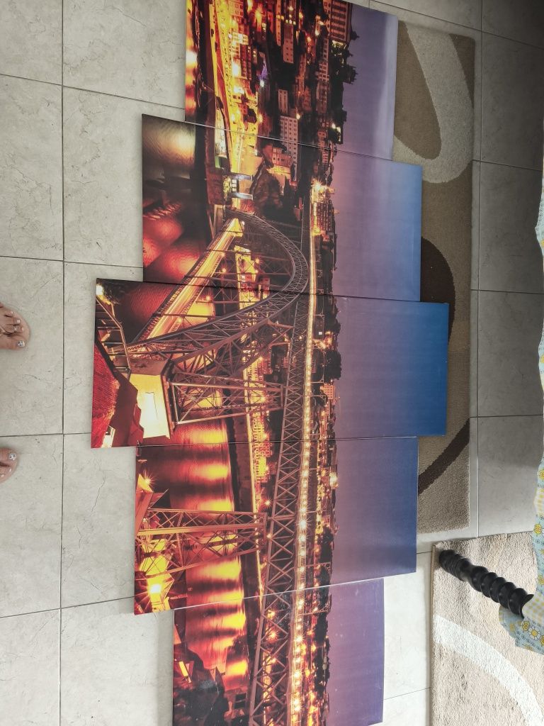 Quadro em lona com imagem do ponte dom Luís