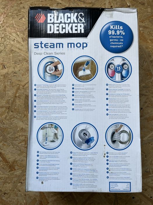 Mop parowy BLACK+DECKER 5w1 1600W