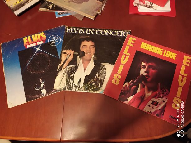 3 płyty winylowe Elvis Presley
