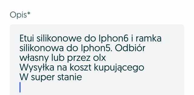 Etui na telefon Iphon 6