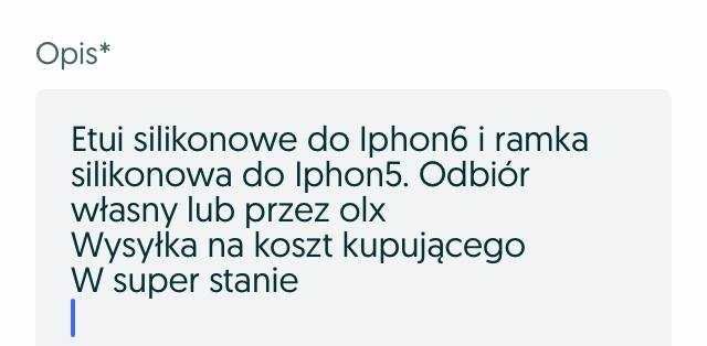 Etui na telefon Iphon 6