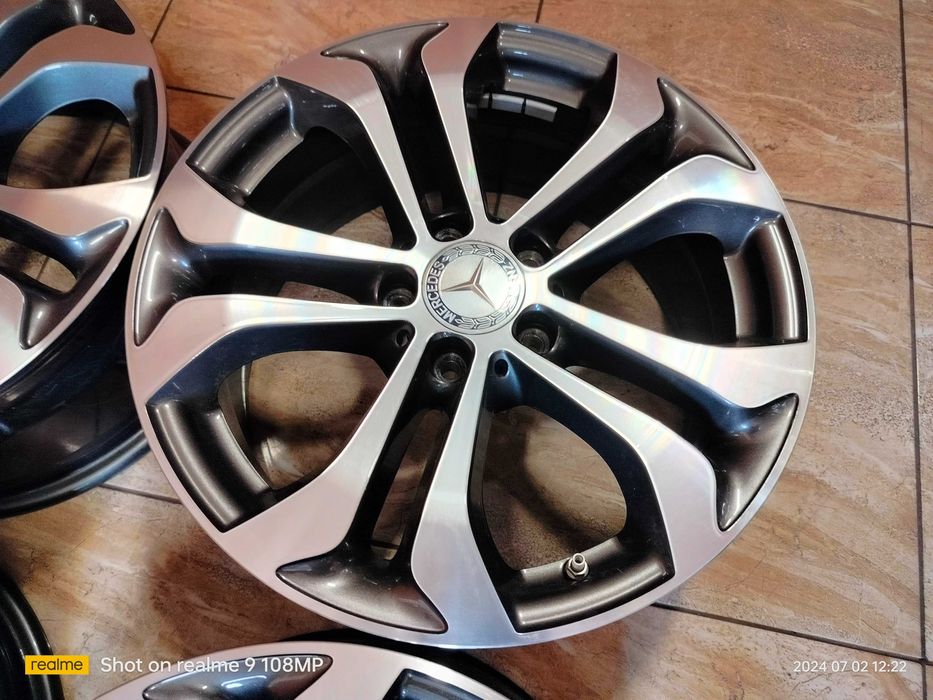 Felgi aluminiowe 5x112 17 calowe Mercedes GLC W253 Czujniki F 305