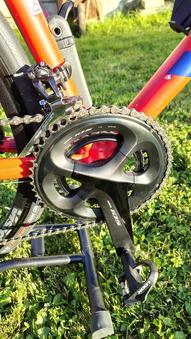 Rower Szosowy rama Fuji r. L 58cm Osprzęt Shimano 105 R7000 używany