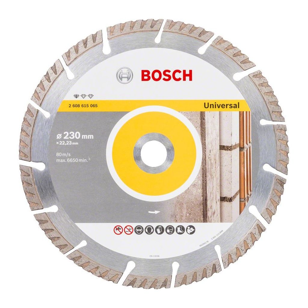 Диск алмазный отрезной Bosch Professional for Universal 230 x 22.23 мм