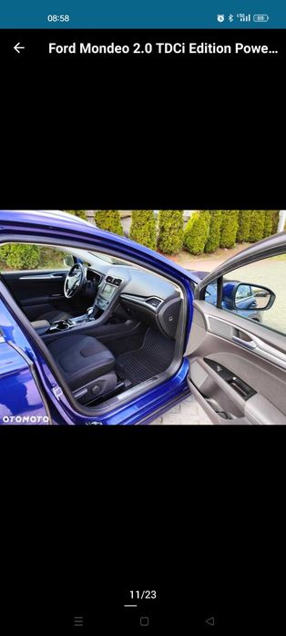 Ford Mondeo MK5 2016 2.0 TDCi 180 KM – Elegancja, Wydajność i Komfort