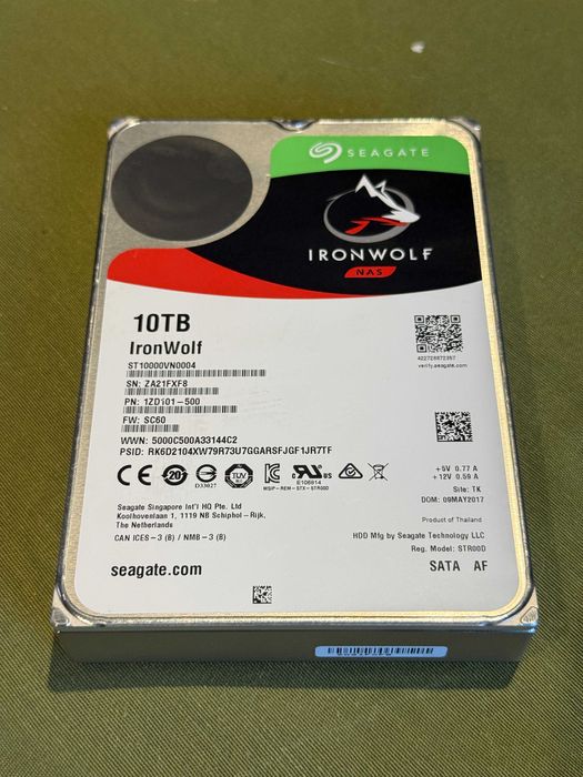 Dysk twardy Seagate IronWolf hdd 10TB 3.5" 2/3