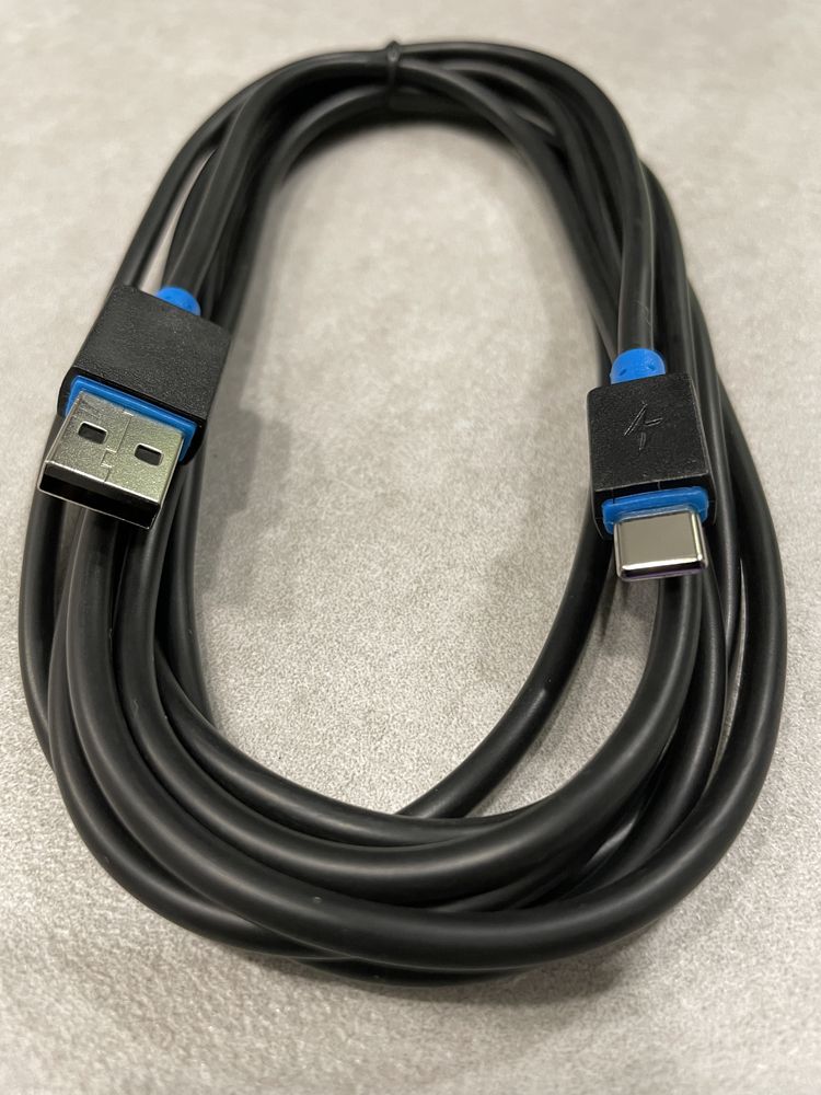USB - USB Typ C , 2 szt x 3 m