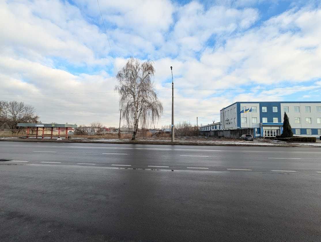 Продамо    фасадну ділянку 9 с землі промисловості на Чигиринський