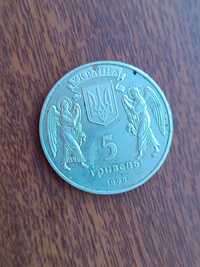 Продаж монет 5 грн та 1 евро 2012