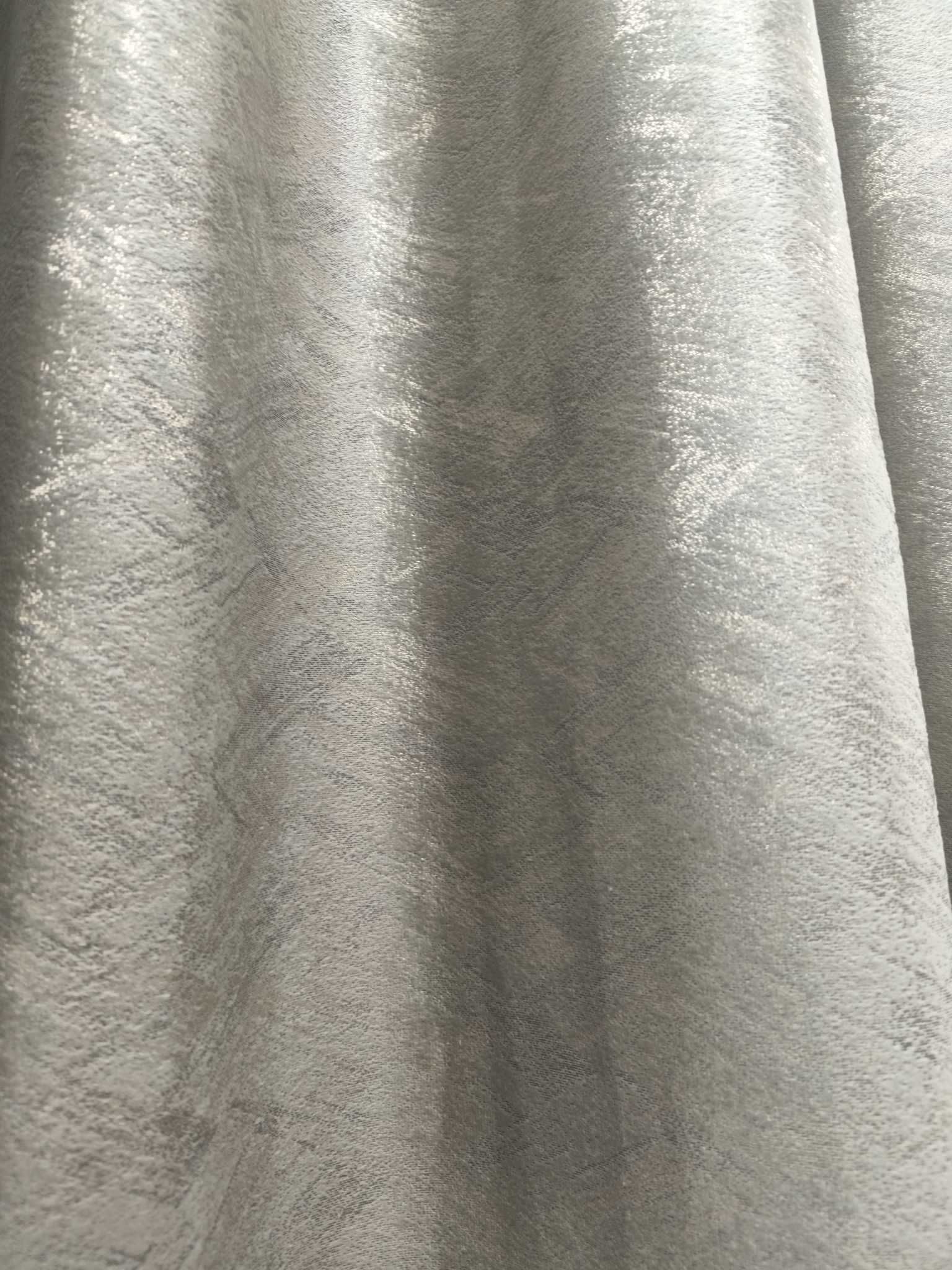 zasłony z metra MARMUREK beż/złoto, szer 280 cm zaciemniaj