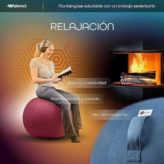 Bola para sentar, cadeira ergonômica