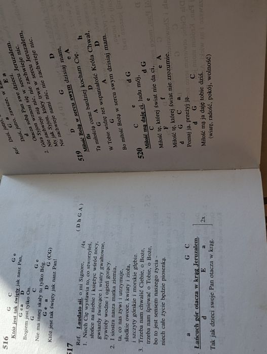 Spiewnik koscielny, religijny, mlodziezowy, Matce sluchajacej