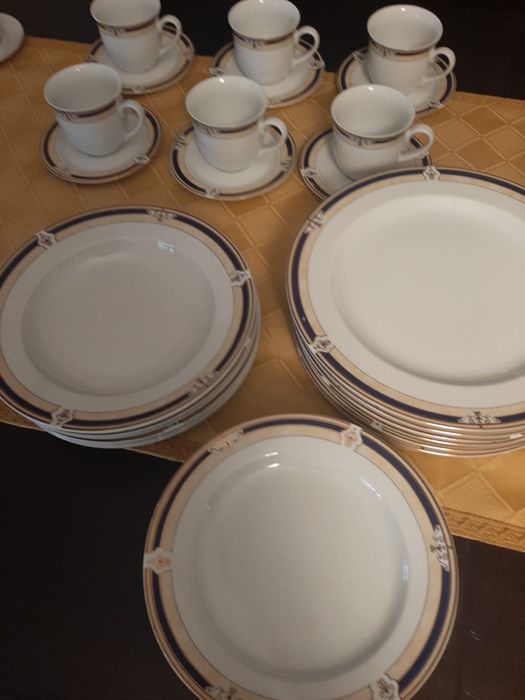 Servico de louça de porcelana francesa
