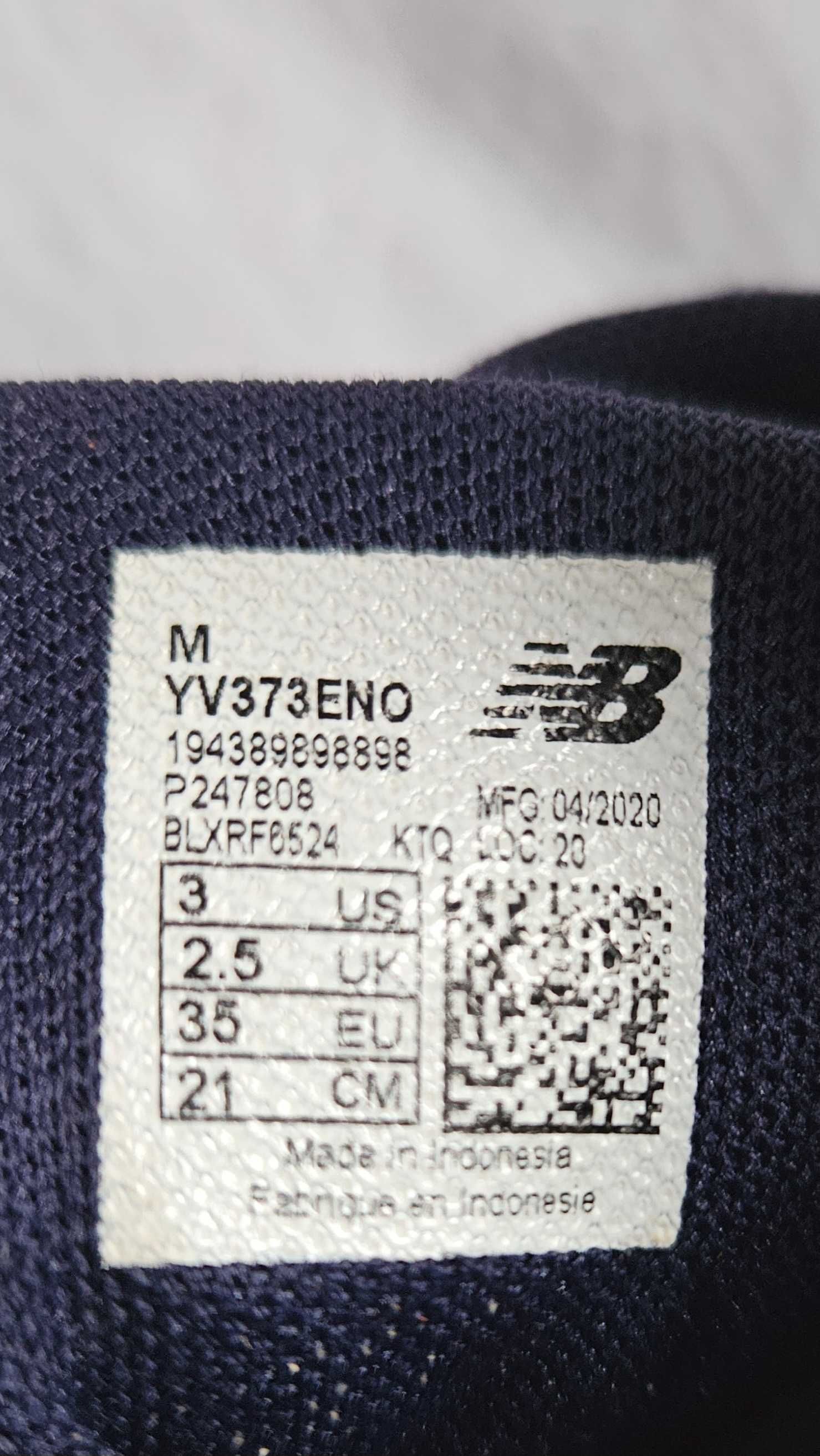 Buty dziecięce adidasy sneakersy New Balance 373 rozm. 35