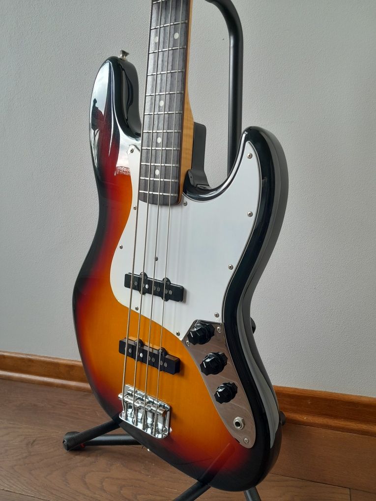 FGN Fujigen J-Classic JJB6R 3 Tone Sunburst Flame Maple Made in Japan